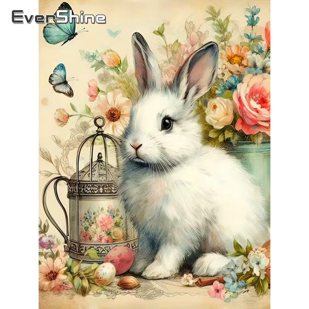 Embroidery Egg - Evershine, Hiasan Dinding Bertema Hewan dengan