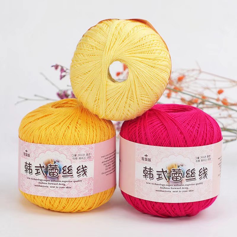 Linen Fabric Natural - Benang renda benang rajutan benang halus