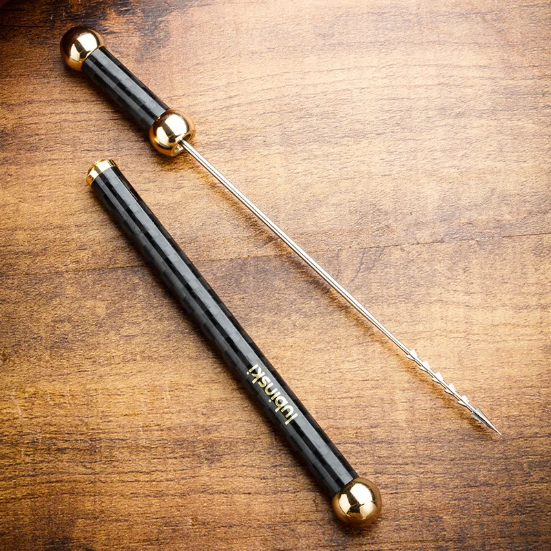 Punch Needle Handle - Cerutu Portabel Menarik Alat Enhancer Baja