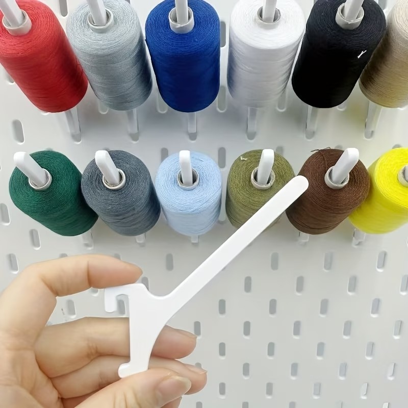Embroidery Removal Tool - 10 Buah Kait Pegboard Gulungan Benang