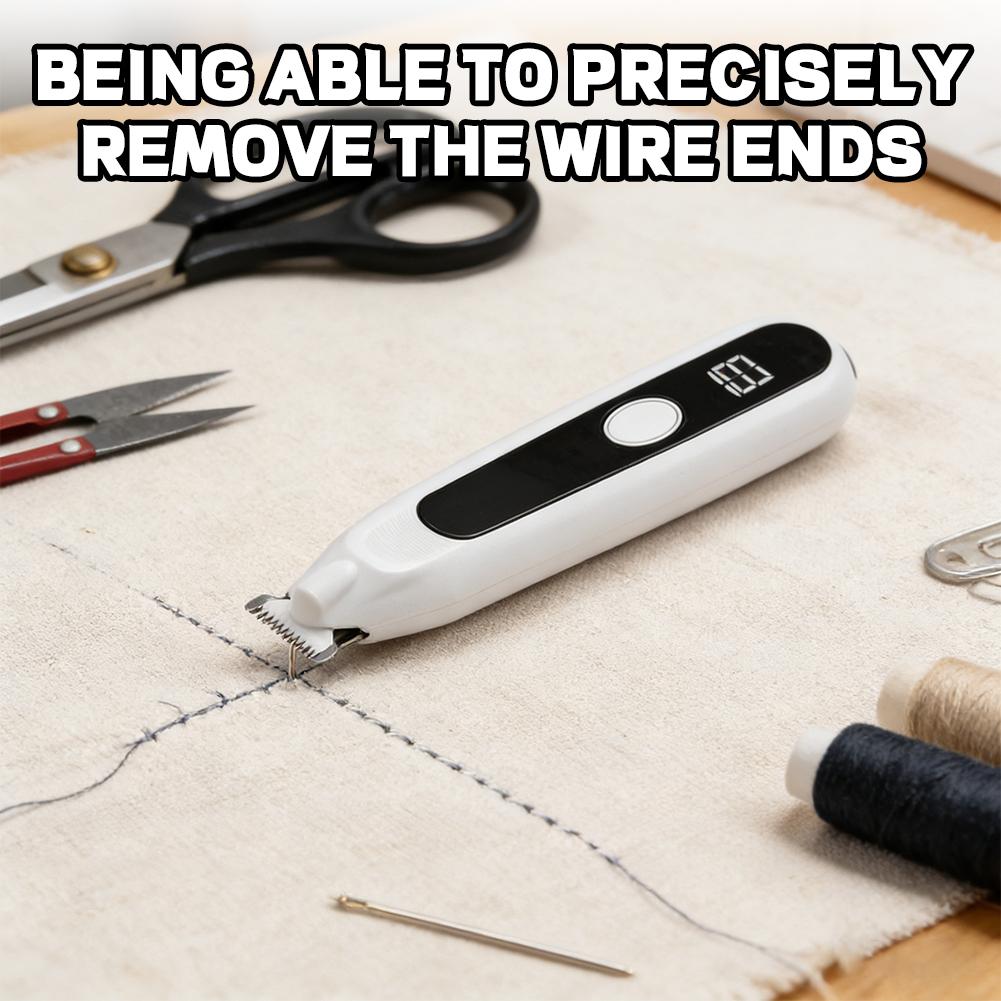 Embroidery Removal Tool - Alat Penghapus Jahitan Elektrik Profesional, Penghapus