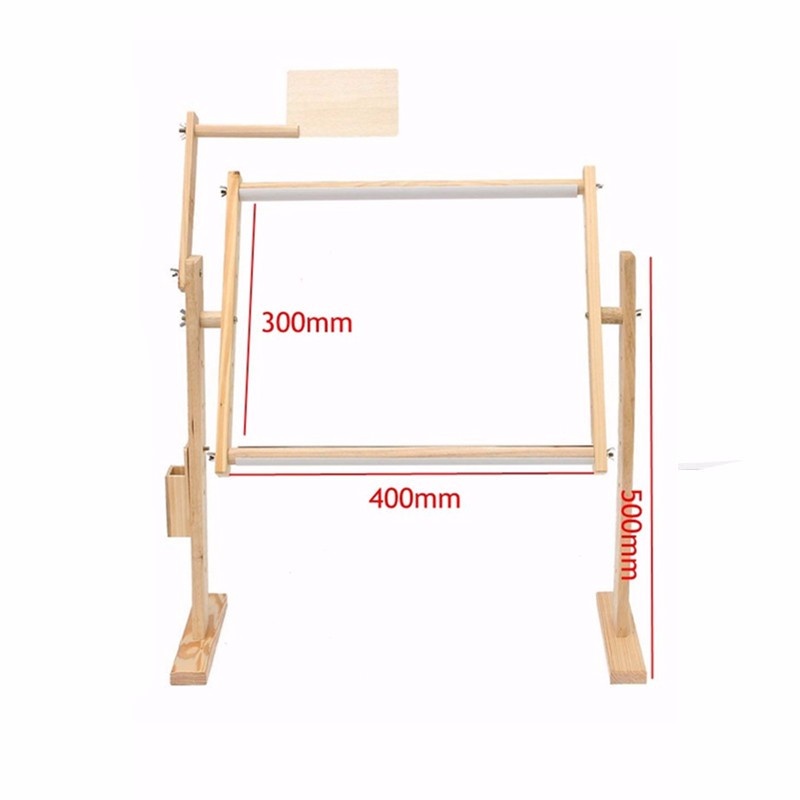 Embroidery Hoop Stand - Stand lantai bingkai dapat diatur, alat