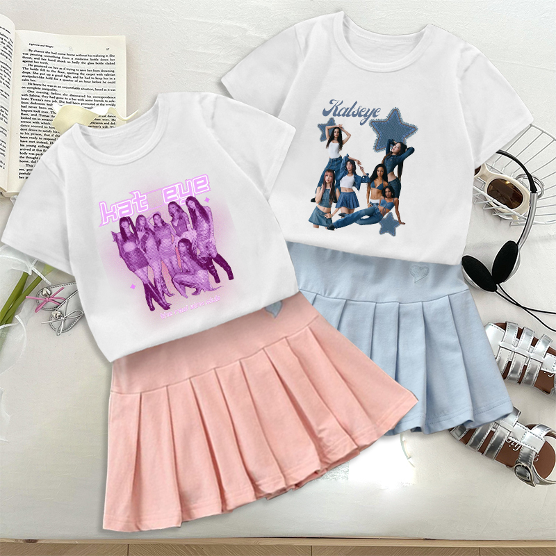 Set Rok Lipit dan Kaos Fashion - Embroidery Skirt ulasan dan harga