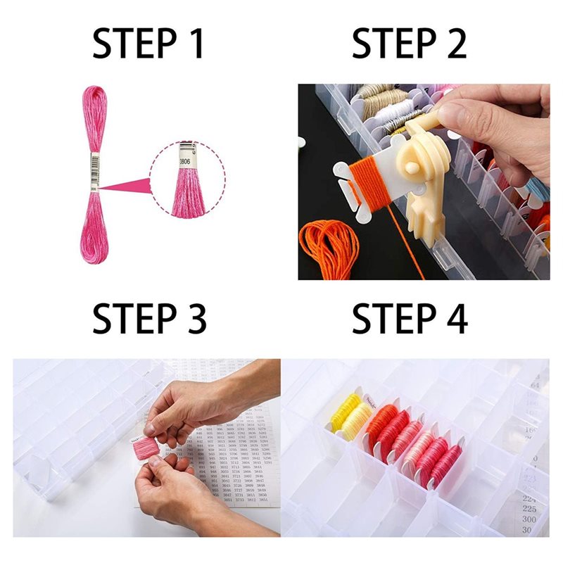 Kotak Penyimpanan Benang Jahit - Embroidery Removal Tool ulasan dan harga