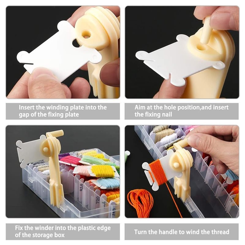 Kotak Penyimpanan Benang Jahit - Embroidery Removal Tool ulasan dan harga