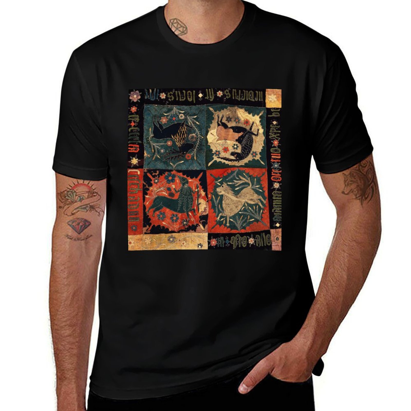 MEDIEVAL BESTIARY, DEER, UNICO - Embroidery Unicorn ulasan dan harga