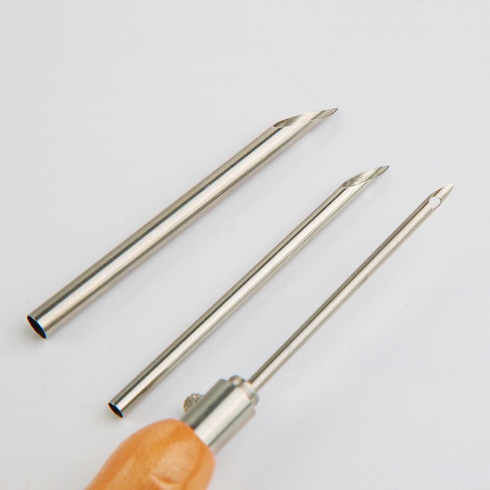 5 Buah Set Jarum Punch 2.5mm/3 - Punch Needle Handle ulasan dan harga