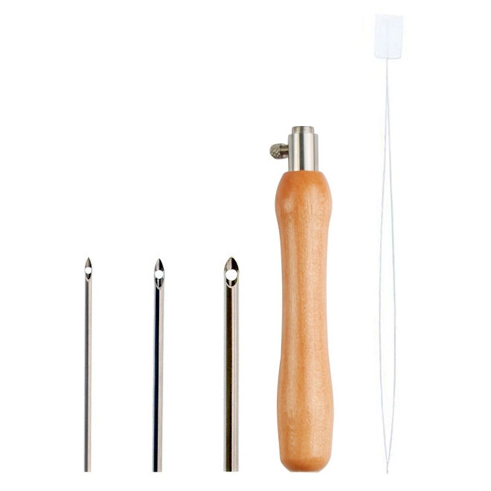 5 Buah Set Jarum Punch 2.5mm/3 - Punch Needle Handle ulasan dan harga