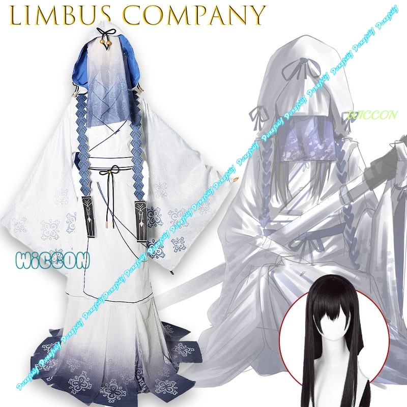 Kostum Cosplay Limbus Company  - Embroidery Skirt ulasan dan harga