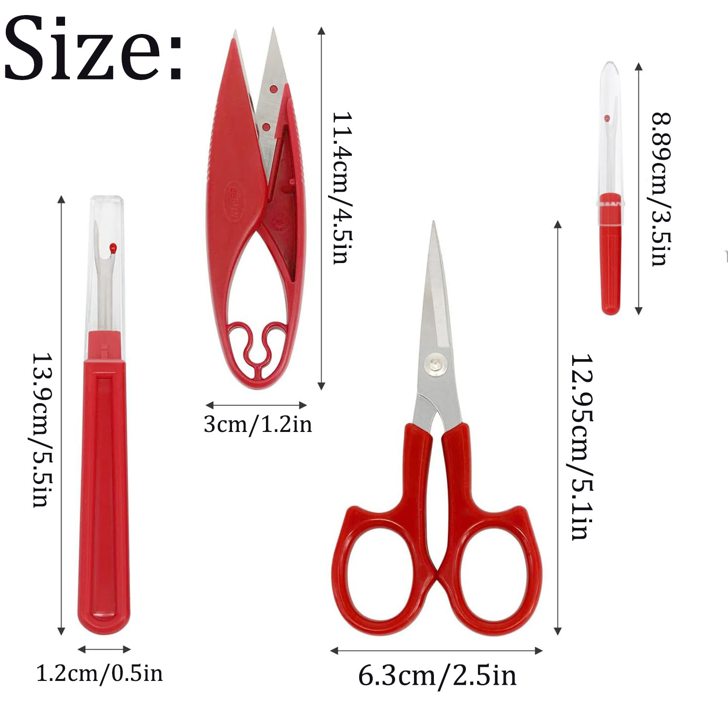 1/2/3 buah Kit Ripper jahitan  - Embroidery Removal Tool ulasan dan harga