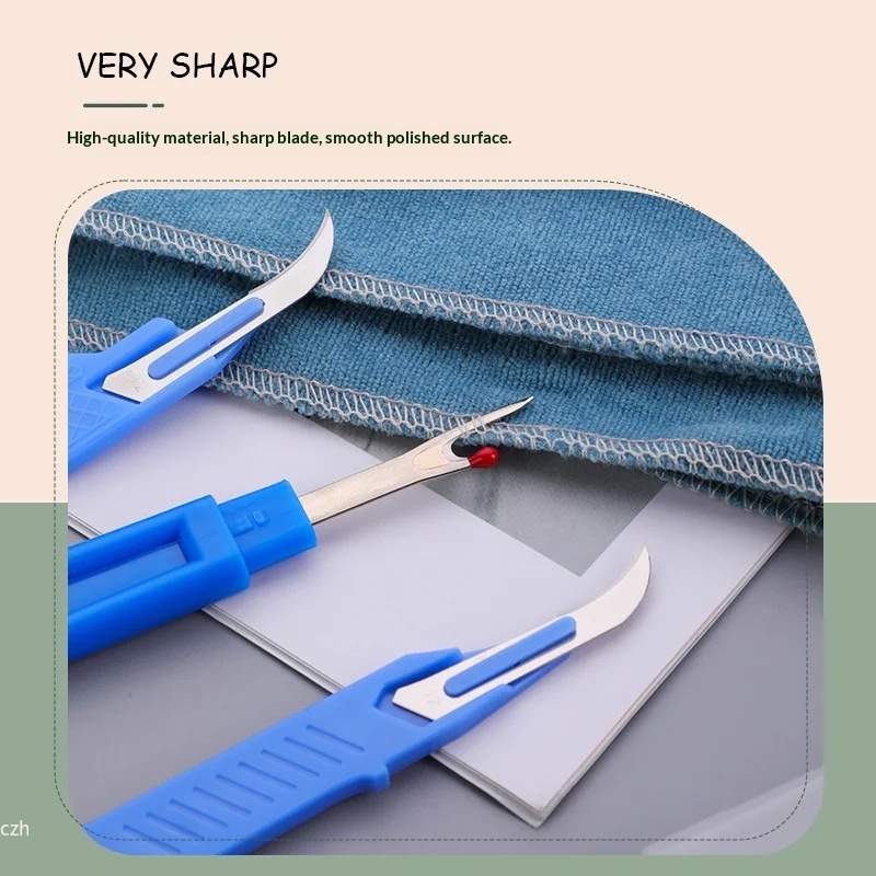 5 Buah Kit Ripper Jahit Biru d - Embroidery Removal Tool ulasan dan harga