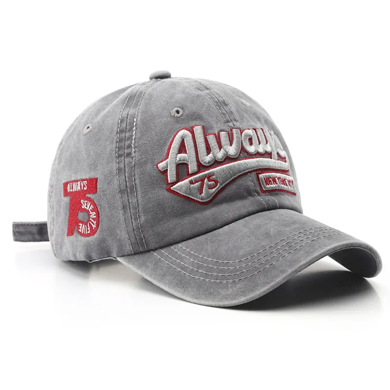 Topi Baseball Katun Unisex Mus - Embroidery Alphabet Designs ulasan dan harga