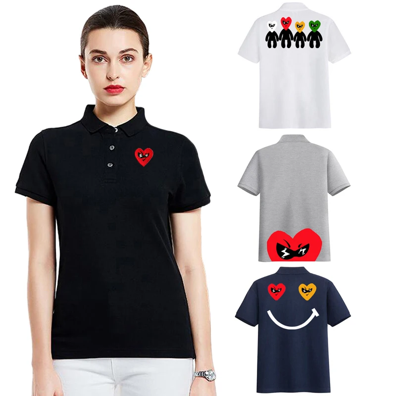 Break Egg kaos POLO wanita kat - Embroidery Egg ulasan dan harga
