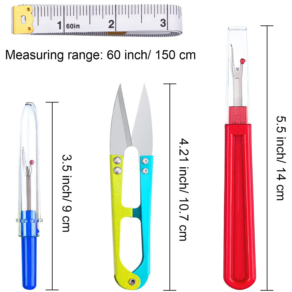 7PC Seam Ripper Kit Benang Jah - Embroidery Removal Tool ulasan dan harga