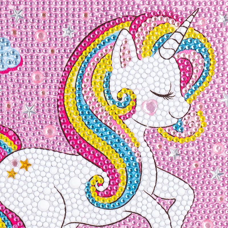 Kit Lukisan Berlian 5D untuk A - Embroidery Unicorn ulasan dan harga