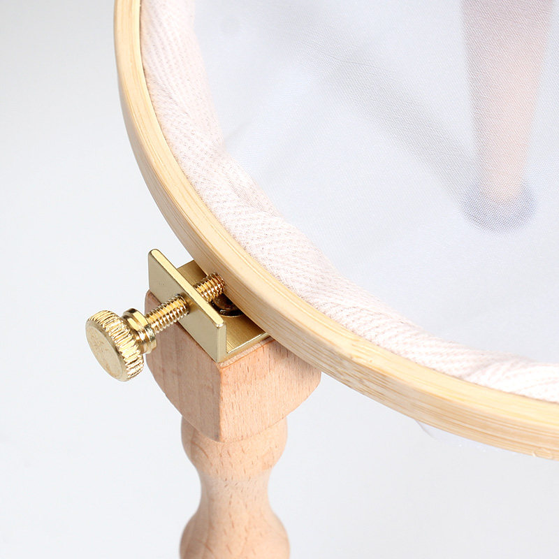 Stand Bordir Luneville Asli un - Embroidery Hoop Stand ulasan dan harga