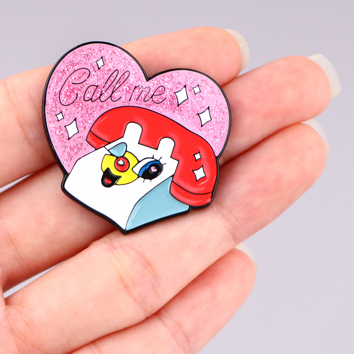 Bros Pin Polisi Wanita Lucu da - Embroidery Tulle ulasan dan harga