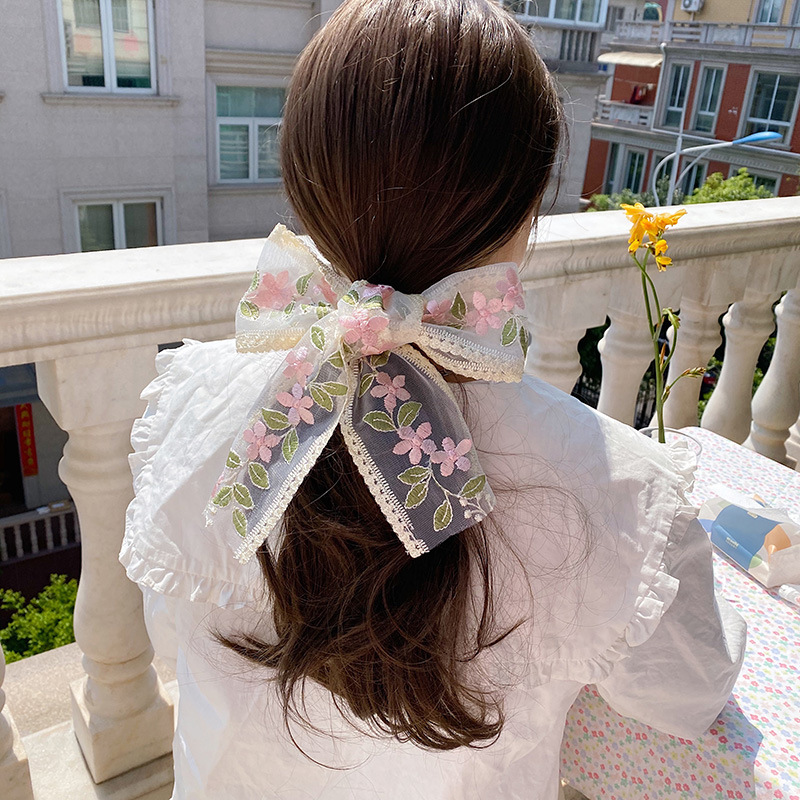 Pita bunga bordir renda 1 Yard - Embroidery Ribbon ulasan dan harga