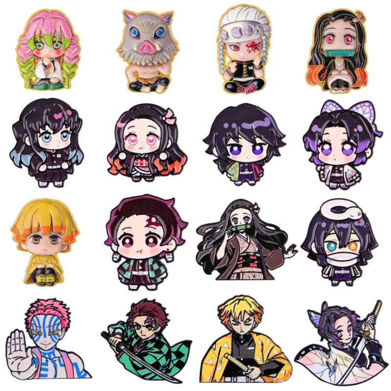 Pin Enamel Karakter Kartun Kim - Embroidery Tulle ulasan dan harga