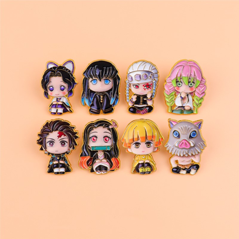 Pin Enamel Karakter Kartun Kim - Embroidery Tulle ulasan dan harga
