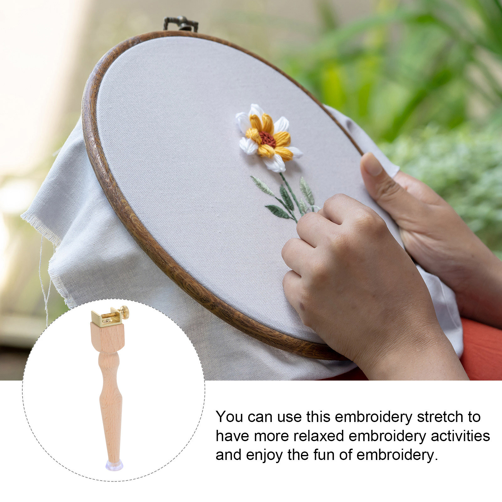3 Buah Kaki Penyangga Lingkara - Embroidery Hoop Stand ulasan dan harga