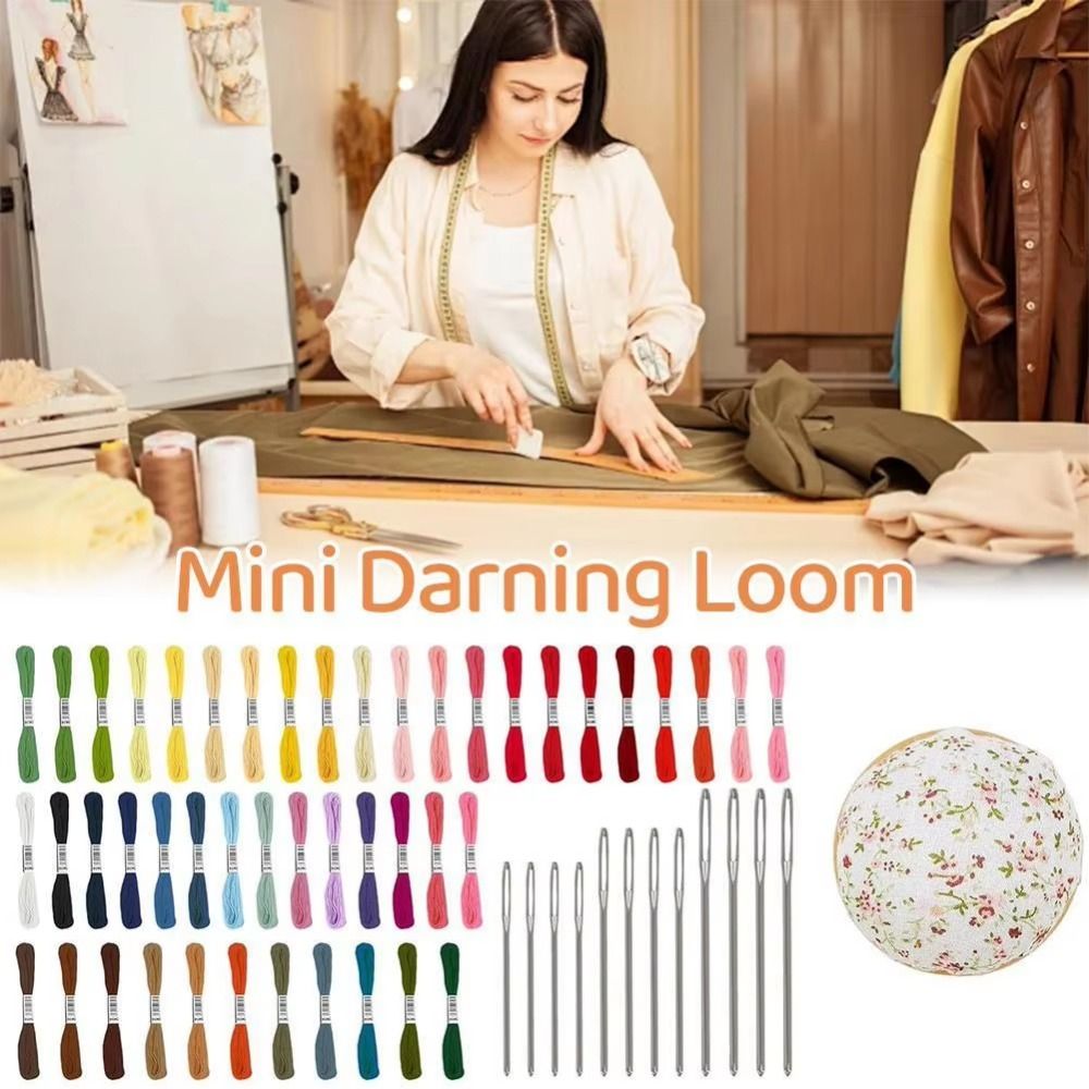 Perlengkapan Merajut Kaus Kaki - Embroidery Egg ulasan dan harga
