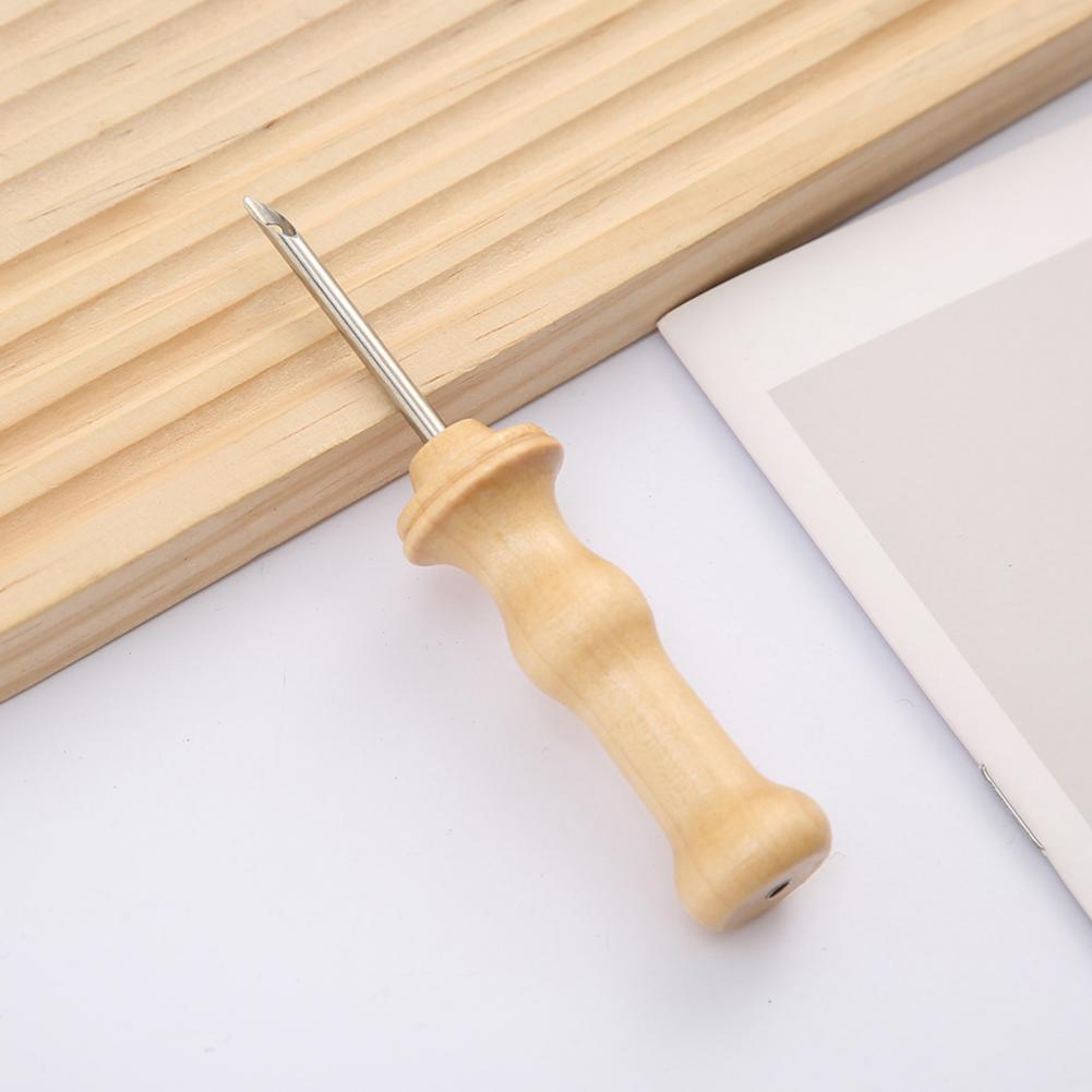Jarum Bordir Gagang Kayu Jarum - Punch Needle Handle ulasan dan harga