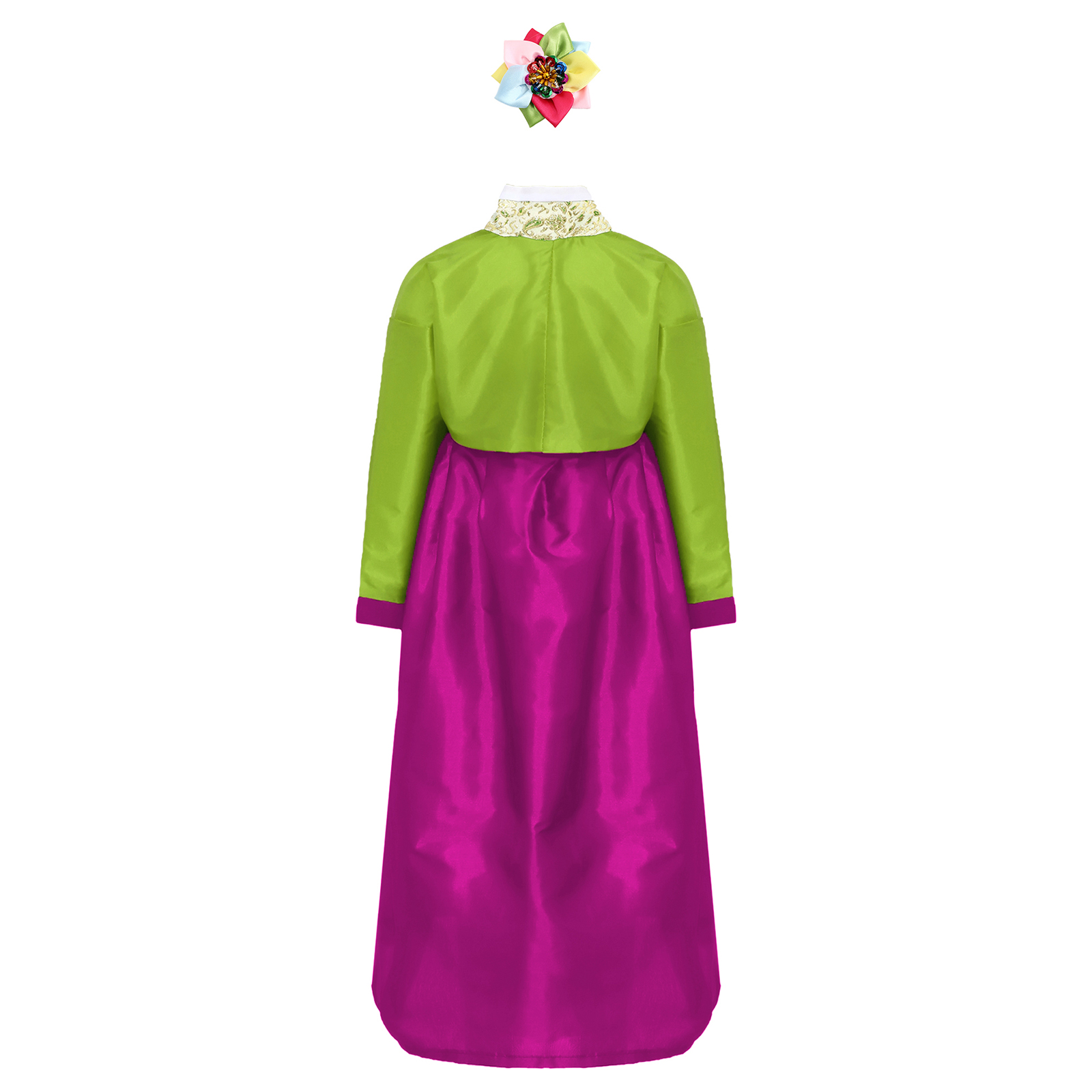 Pakaian Hanbok Nasional Korea  - Embroidery Skirt ulasan dan harga