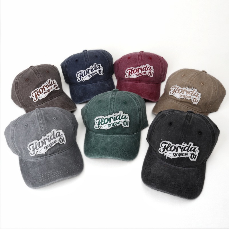 Topi Baseball Katun Unisex Mus - Embroidery Alphabet Designs ulasan dan harga