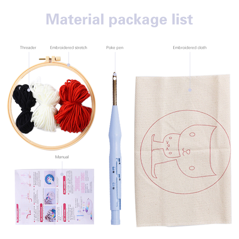 Perlengkapan Punch Needle Kit  - Punch Needle Handle ulasan dan harga