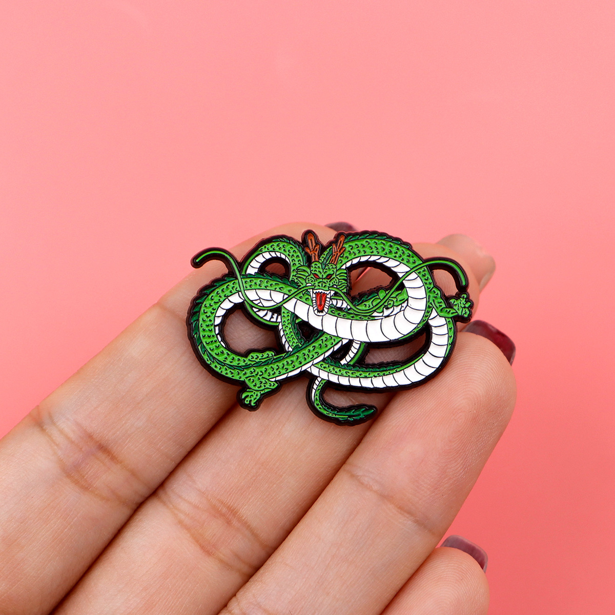 Bros Pin Kerah Anime Dragon Ba - Embroidery Tulle ulasan dan harga