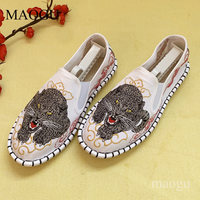 Sepatu Slip-On Bordir Gaya Cin - Embroidery Design ulasan dan harga