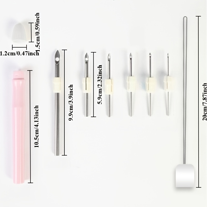 Set Jarum Punch Needle Serbagu - Punch Needle Handle ulasan dan harga