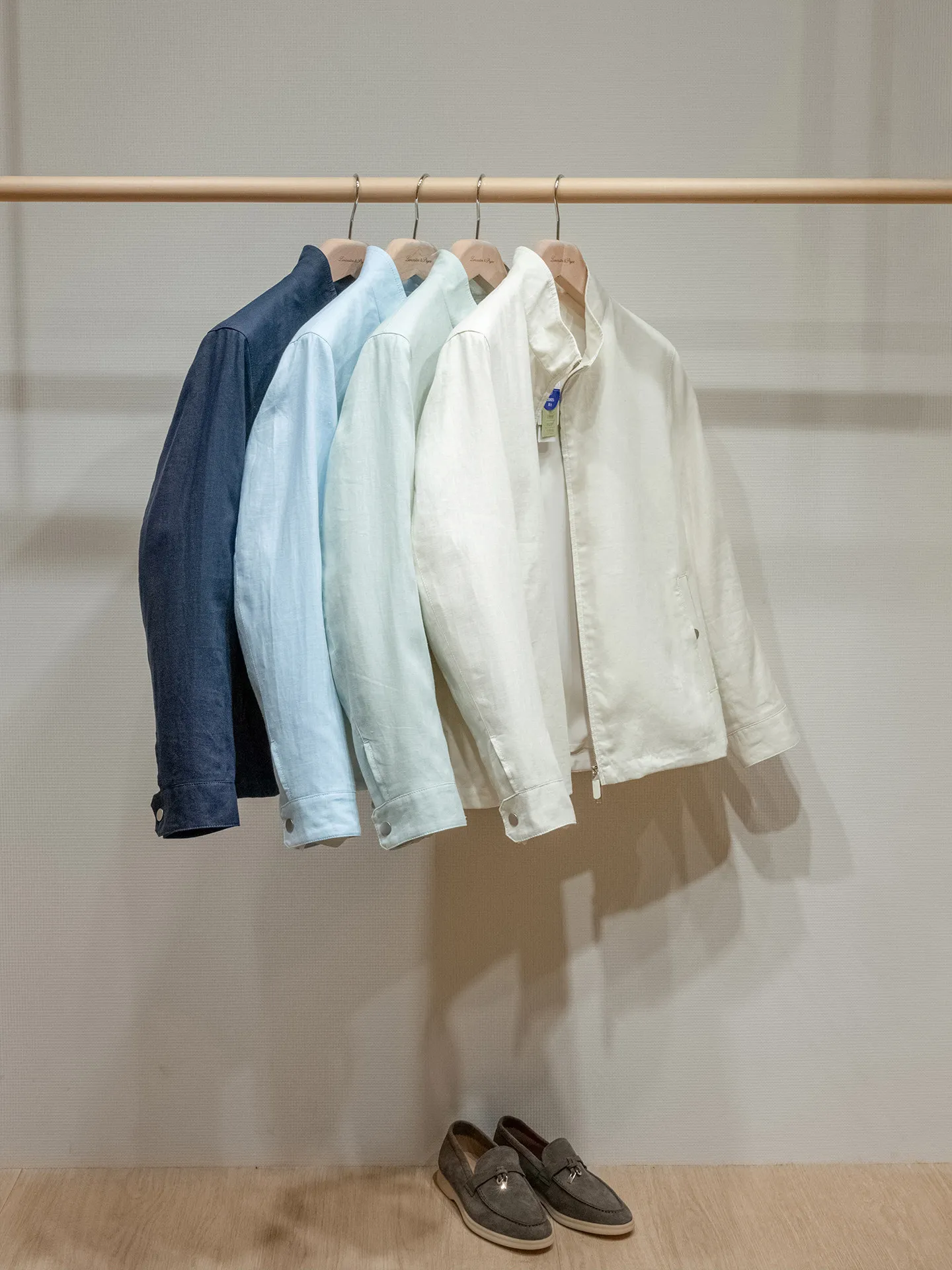 Kain linen 100% alami, jaket k - Linen Fabric Natural ulasan dan harga
