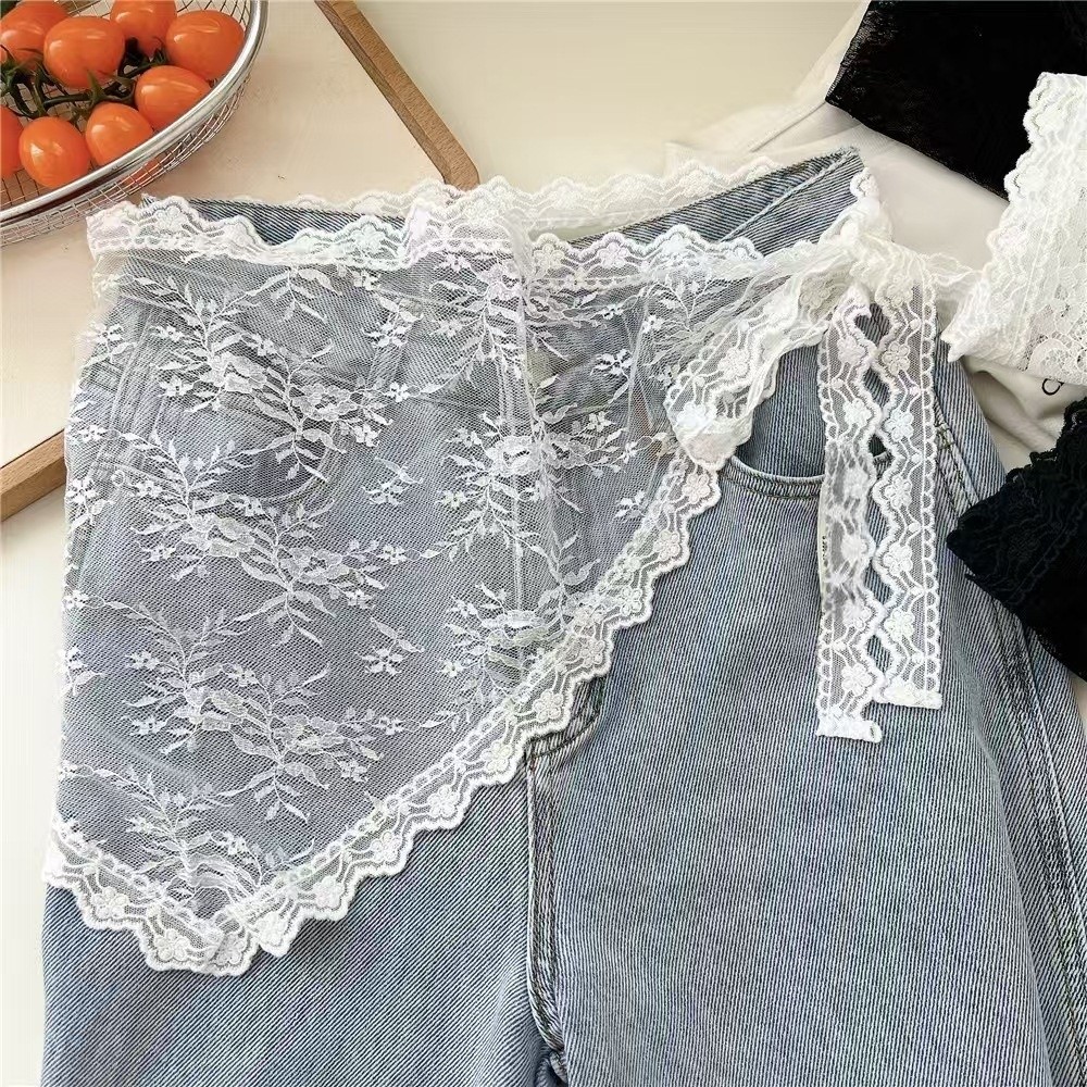 Apron Segitiga Harajuku Y2K Mo - Embroidery Skirt ulasan dan harga